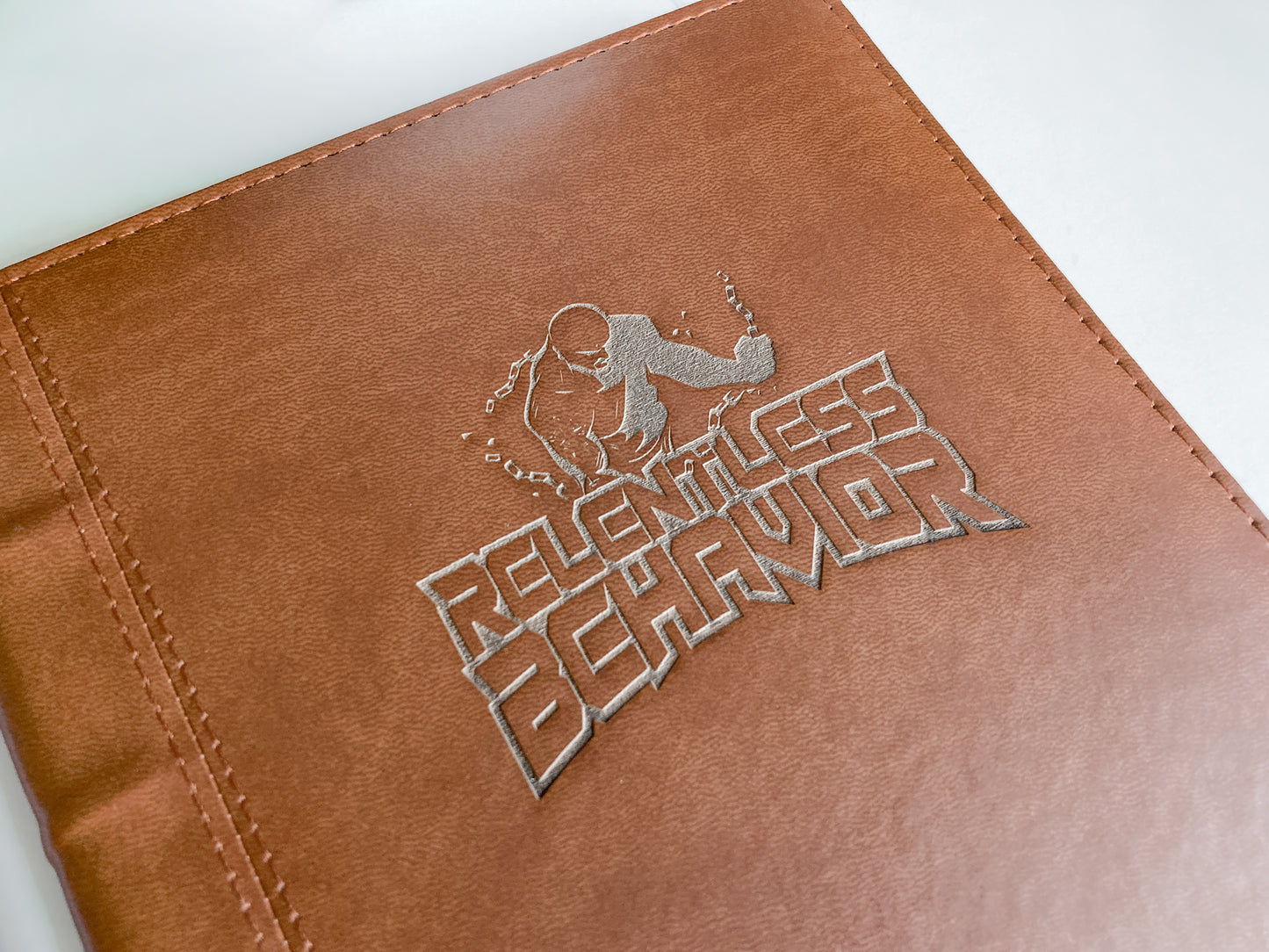 Personalized Faux Leather Journal Notebook