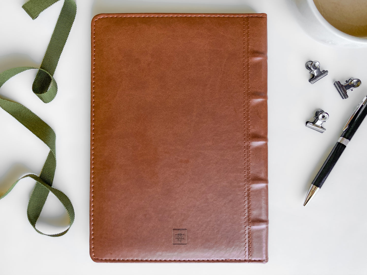 Personalized Faux Leather Journal Notebook